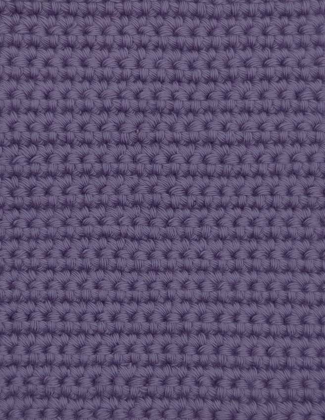 Pamuk El Örgü İpi Mor - Blue Lilac resmi